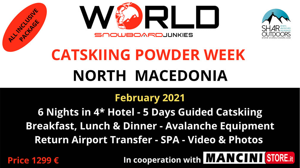 Catskiing in North Macedonia - febbraio-2021