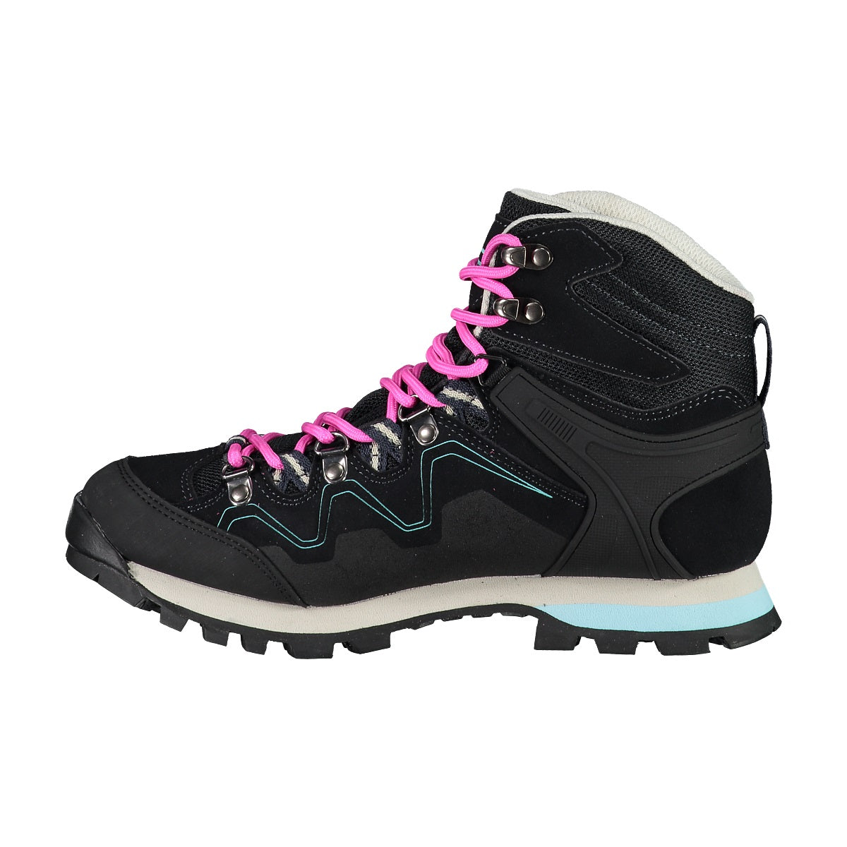 Athunis Mid Woman Scarpa Trekking Donna Anthracite Aqua