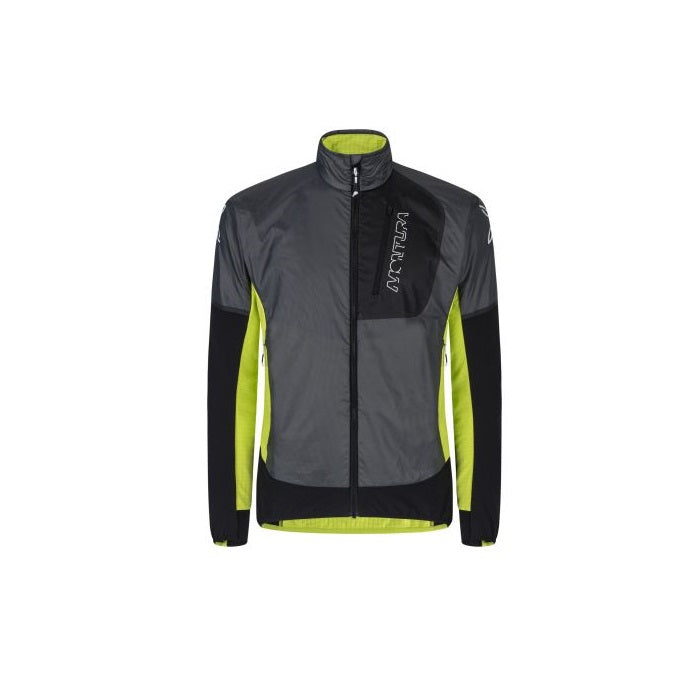 Insight Hybrid Jkt Giacca Montagna Uomo Piombo Verde Lime