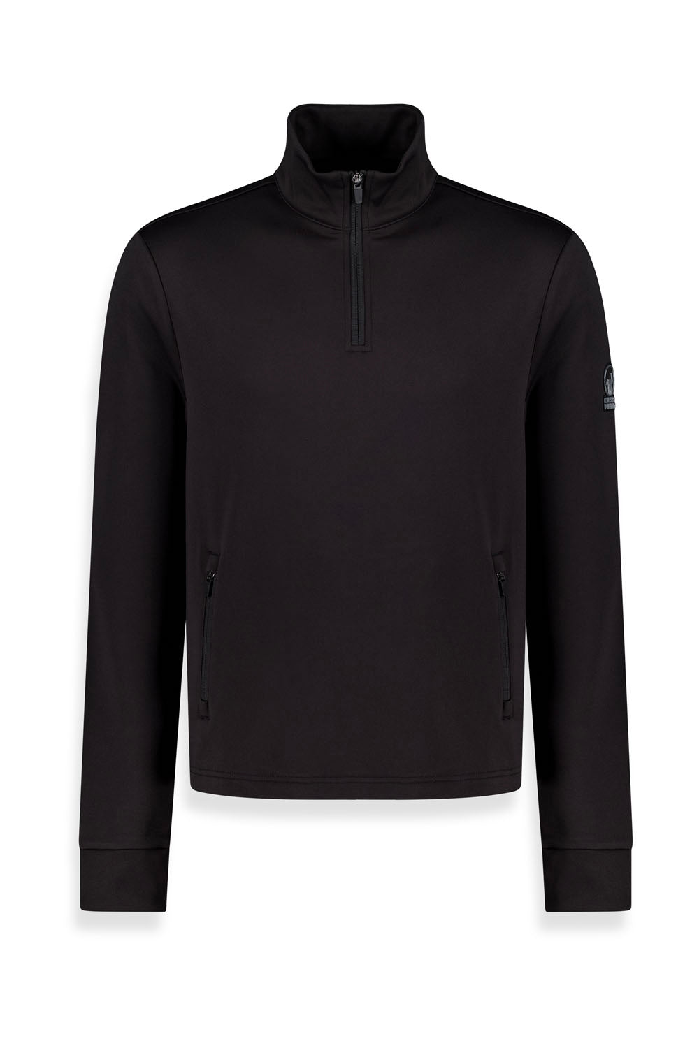 Jandry Mid Layer Half Zip Secondo Strato Uomo Black