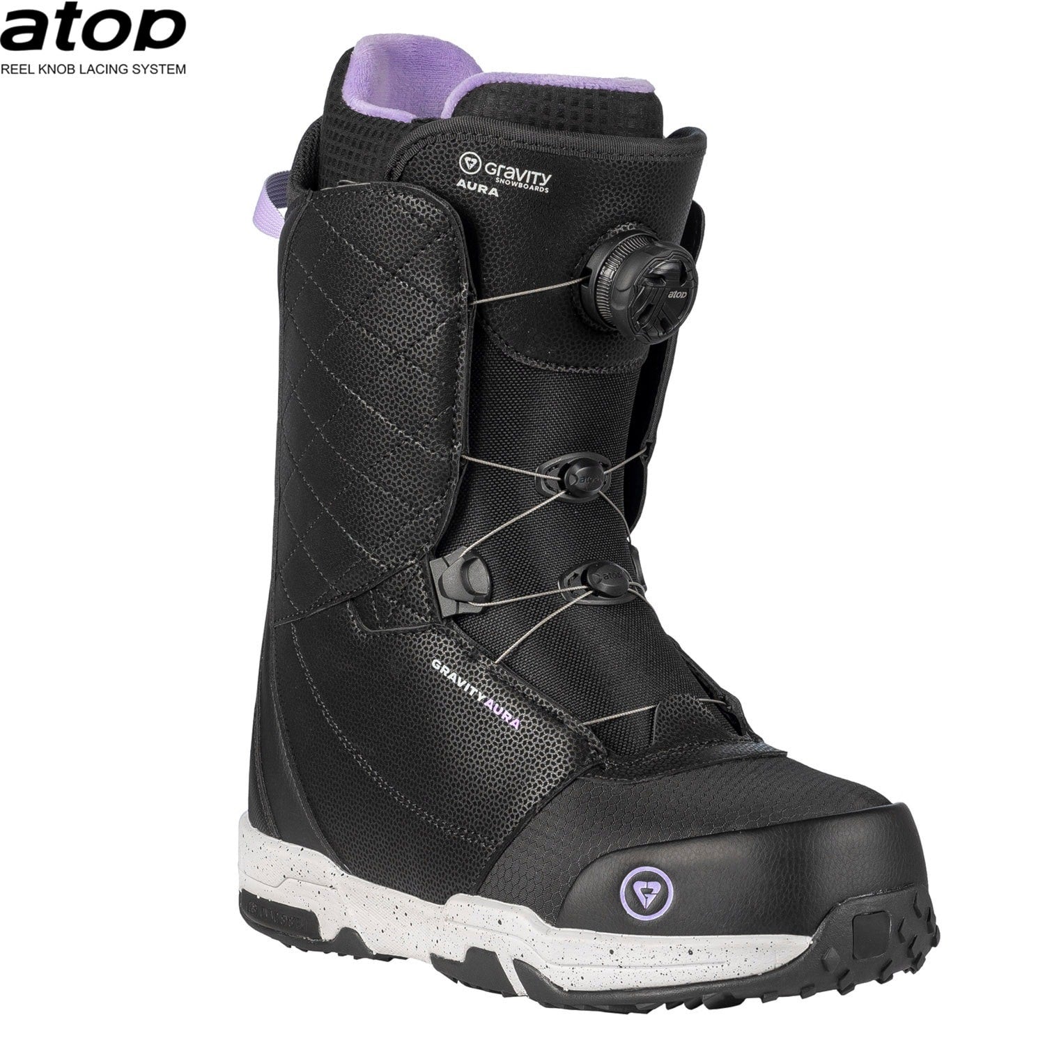 Aura Atop Mono Boa Scarpone Snowboard Donna New 2025/2026