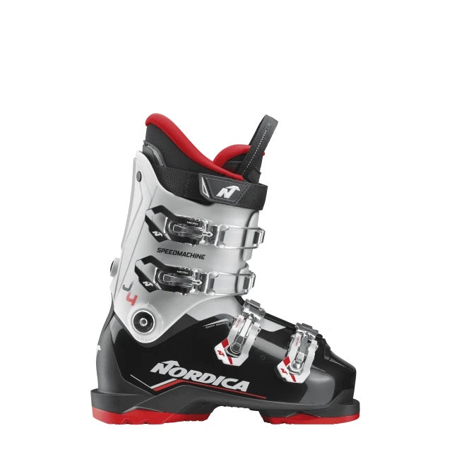 Speedmachine J 4 Scarpone Sci Bambino Black Grey Red New 2027