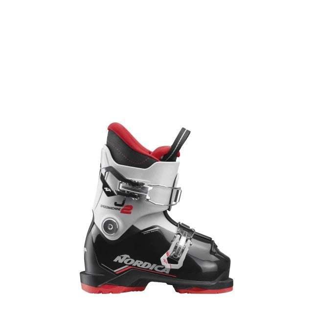 Speedmachine J 2 Scarpone Sci Bambino Black Grey Red New 2027