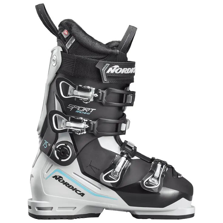 Sportmachine 3 75 W Scarpone Sci Donna Nero Grigio Blu New 2027