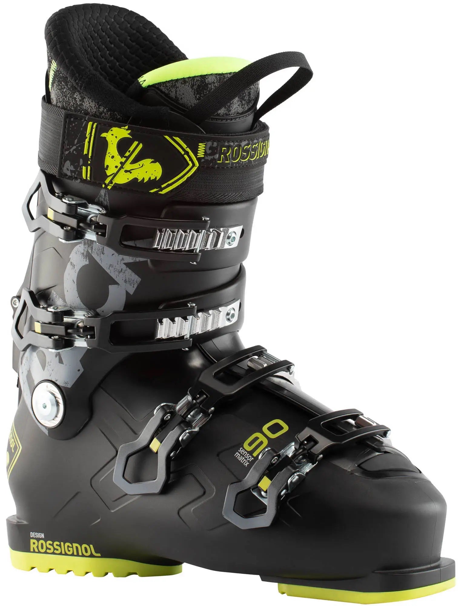 Track 90 Scarpone Sci Uomo Black Yellow