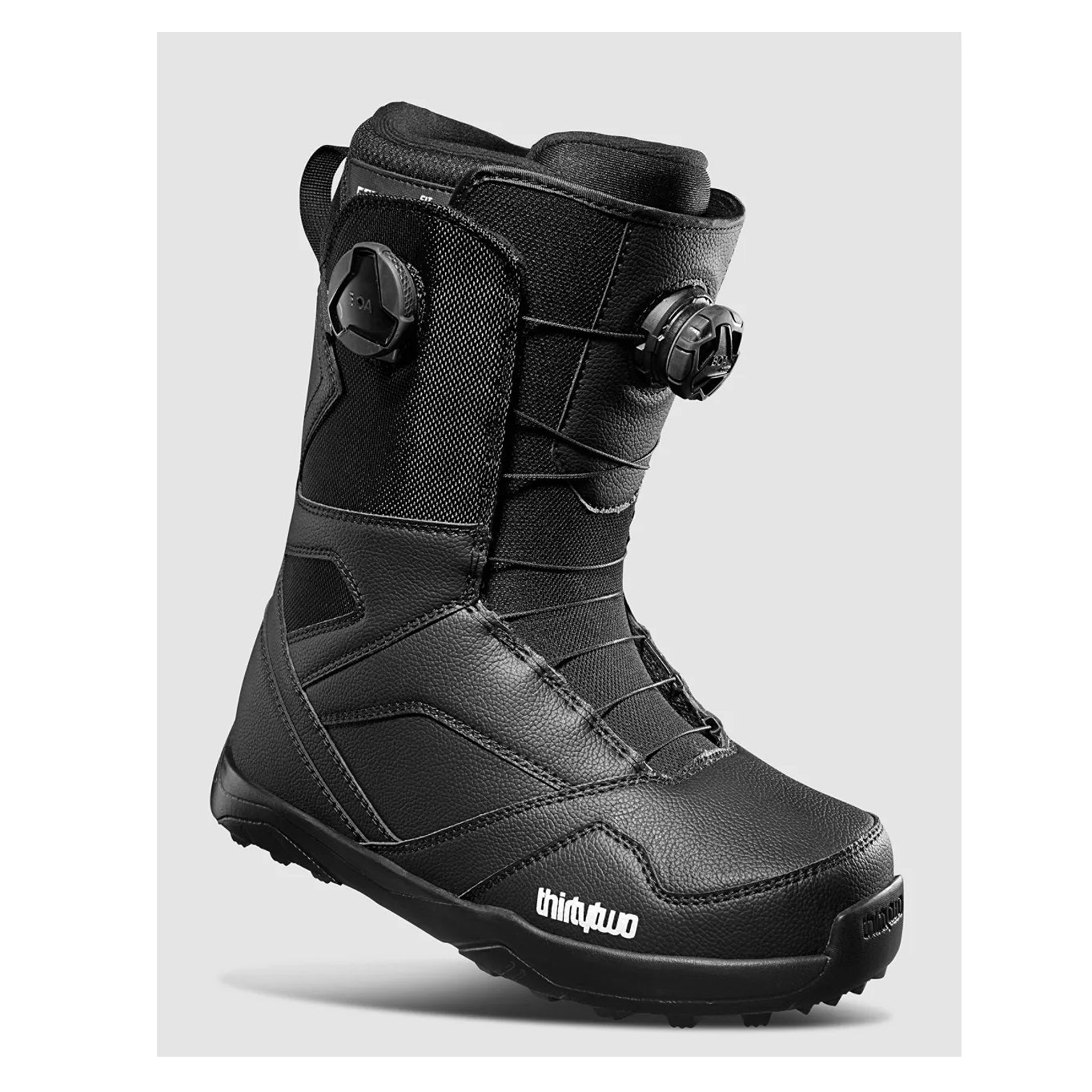 STW Double BOA Scarpone Snowboard Black