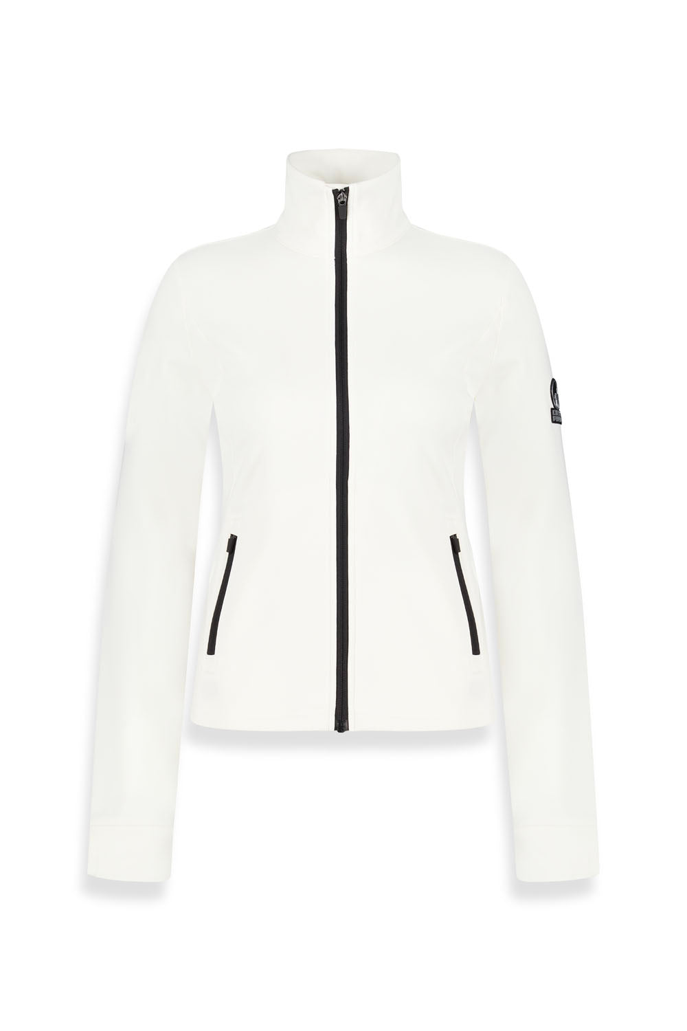 Marilla Mid Layer Full Zip Secondo Strato Donna White