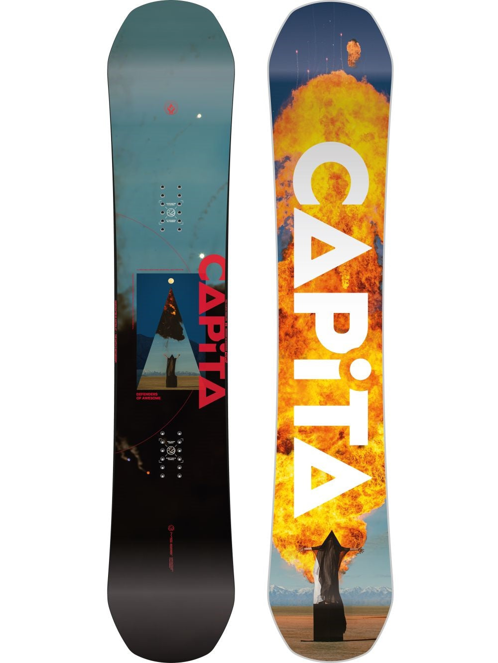 D.O.A Wide Tavola Snowboard Uomo Multi
