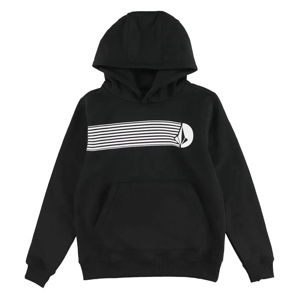 Youth Riding Fleece Felpa Snowboard Bambino Black