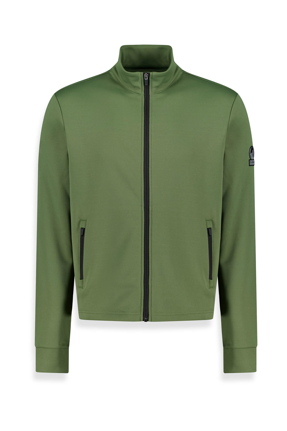 Florian Mid Layer Full Zip Secondo Strato Uomo Oliva