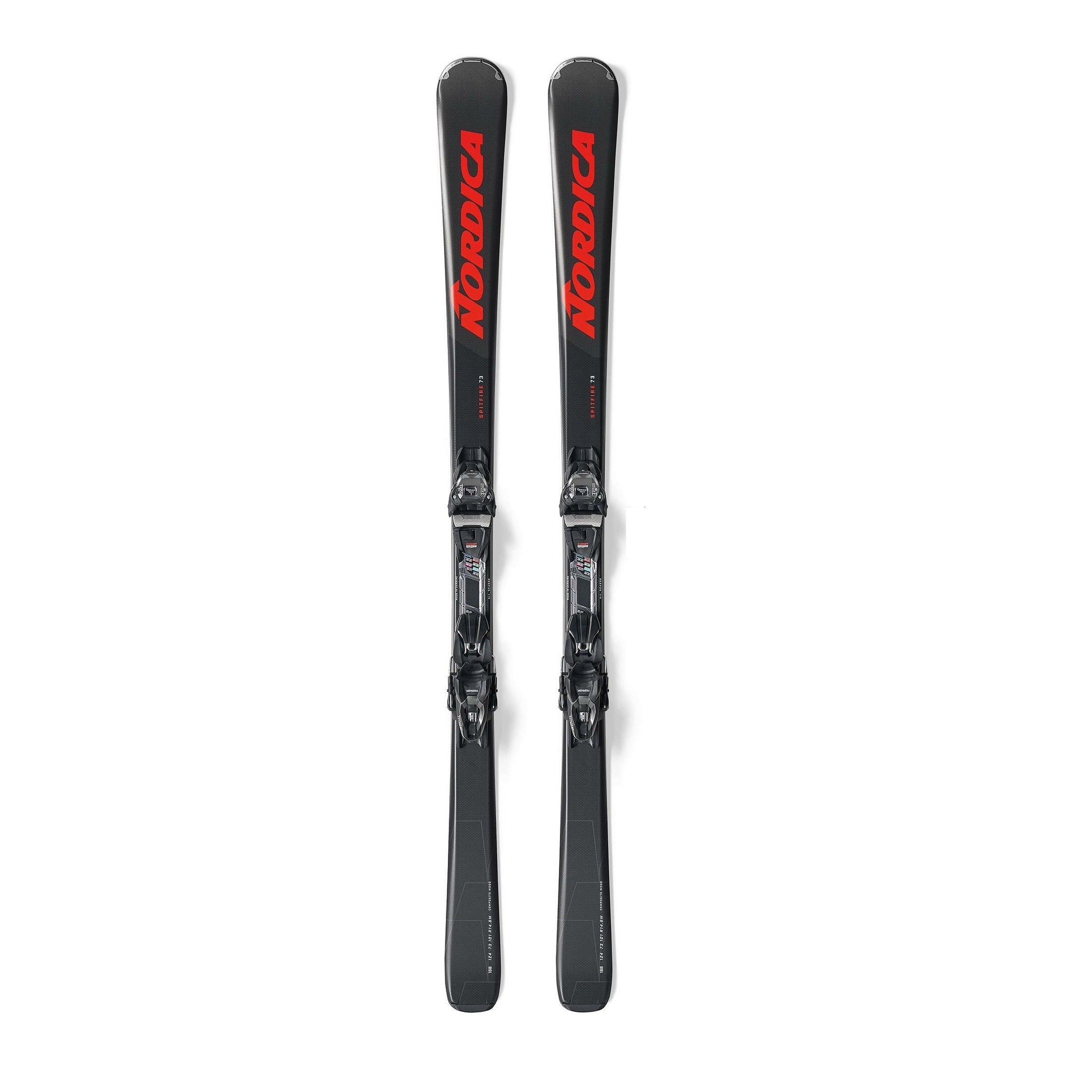Spitfire 73 New 2025 Sci Pista Black Red + Attacco TP2 Compact 10 FDT