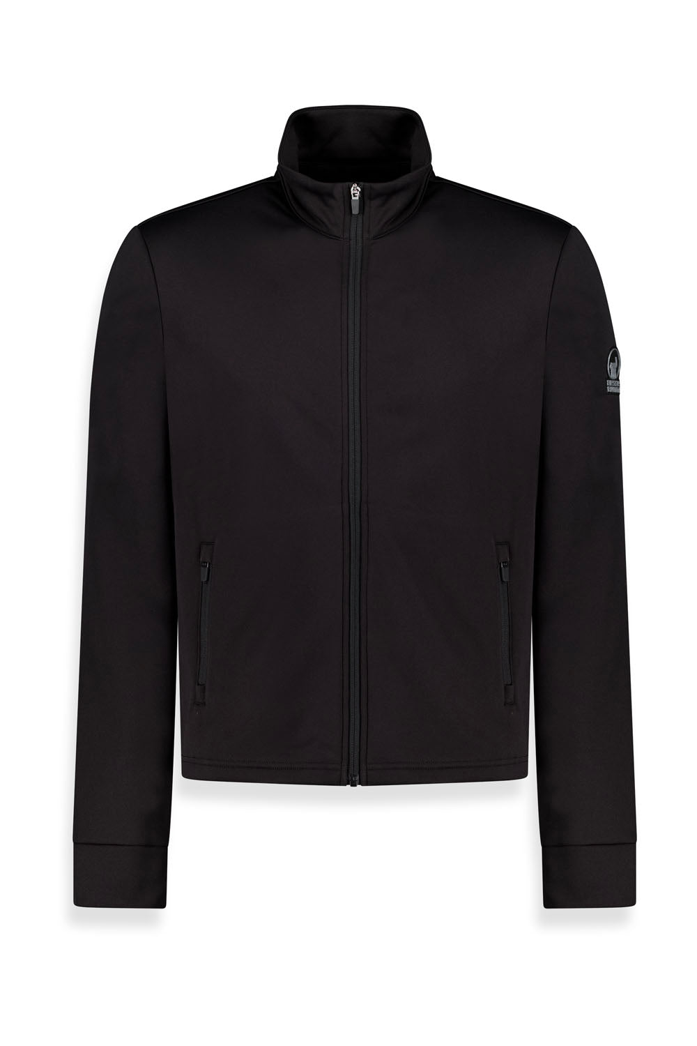Florian Mid Layer Full Zip Secondo Strato Uomo Black
