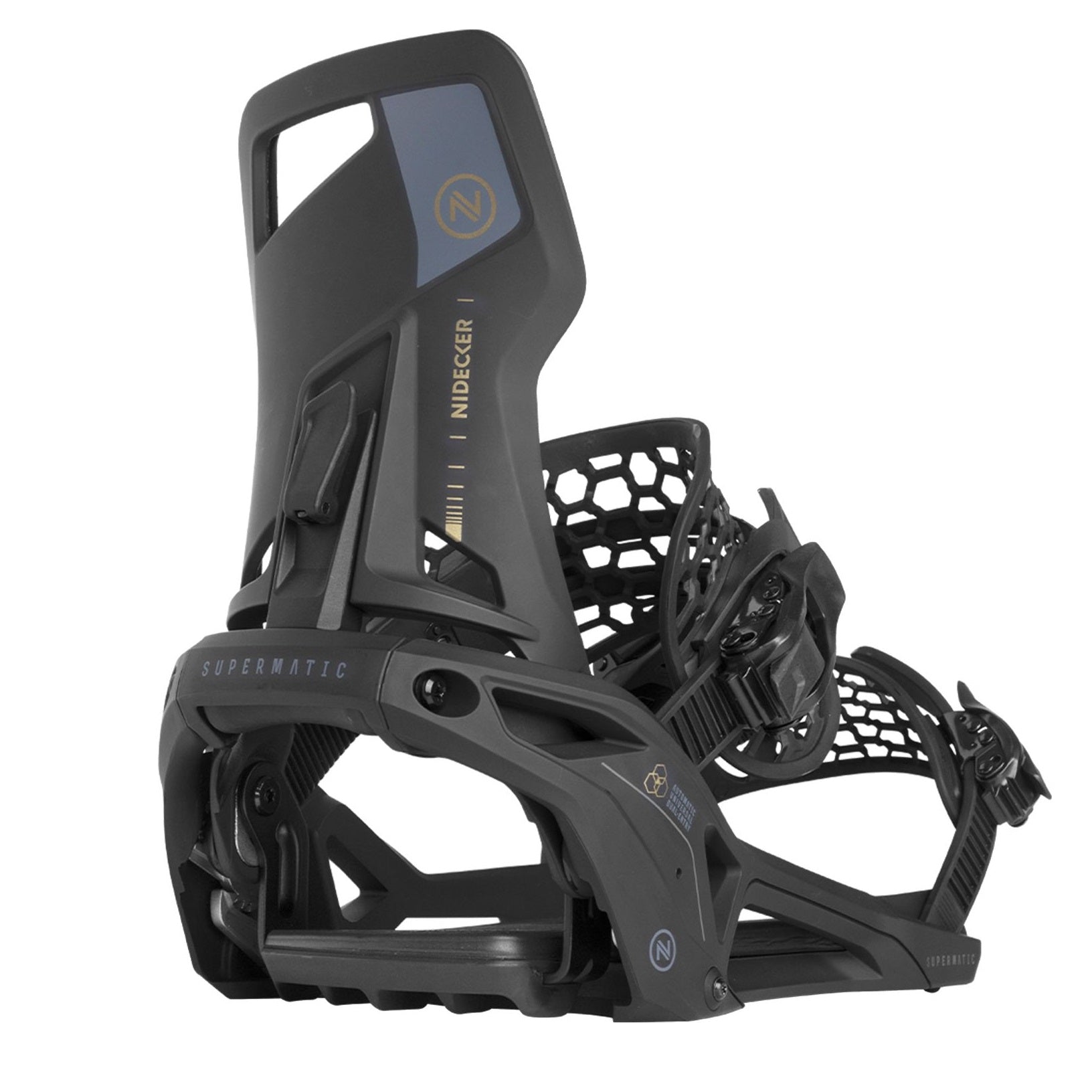 Supermatic Attacco Snowboard Uomo Black