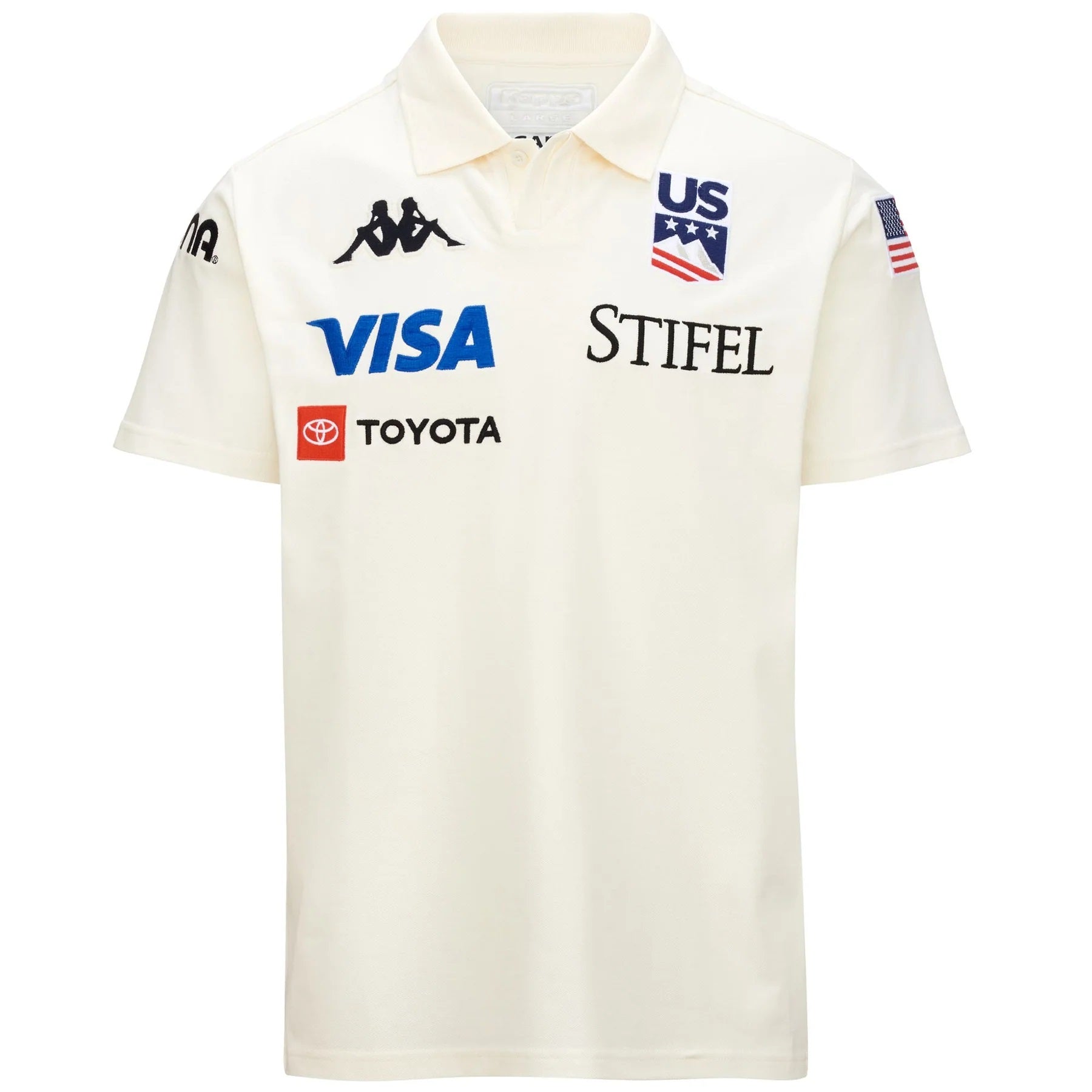 Angaf US Polo Uomo White Milk
