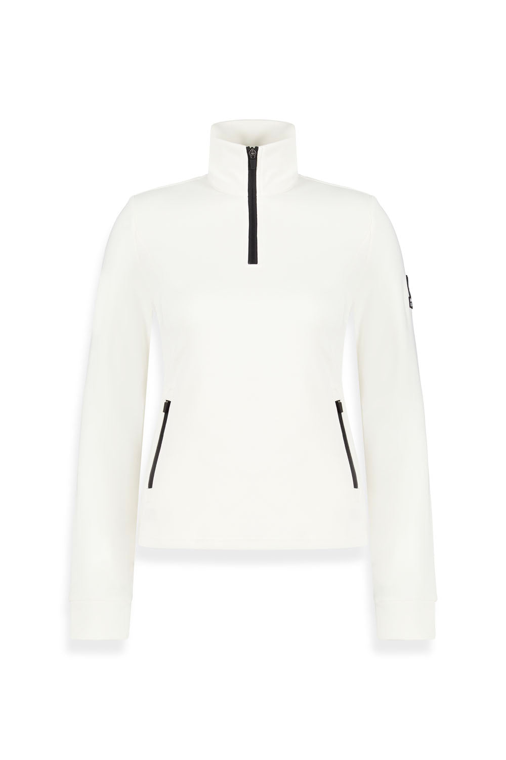 Veny Mid Layer Half Zip Secondo Strato Donna White