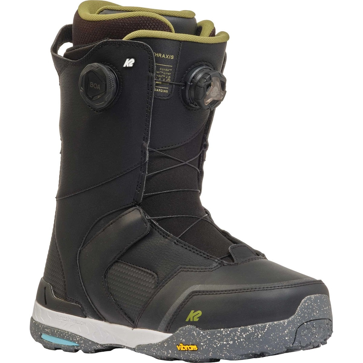 Thraxis Scarpone Snowboard Uomo Black