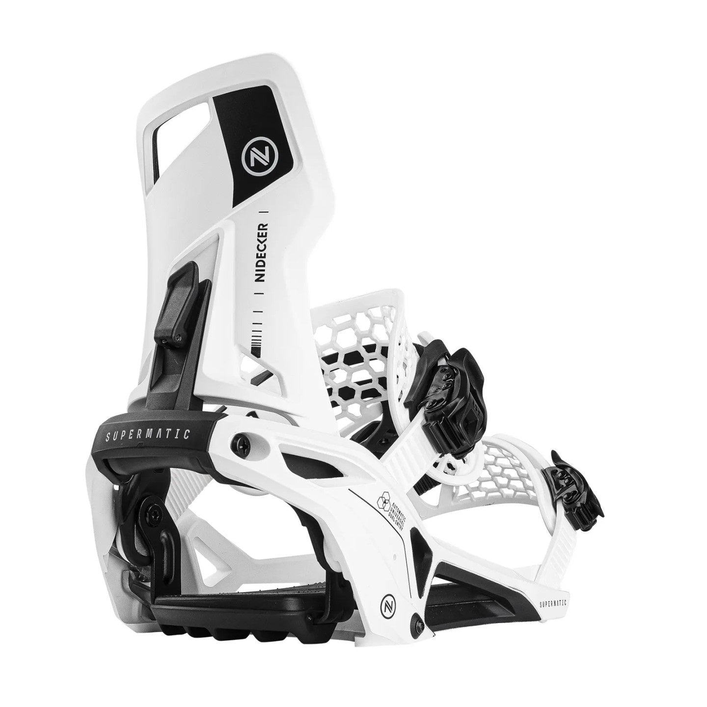 Supermatic Attacco Snowboard Uomo White New 2025/2026