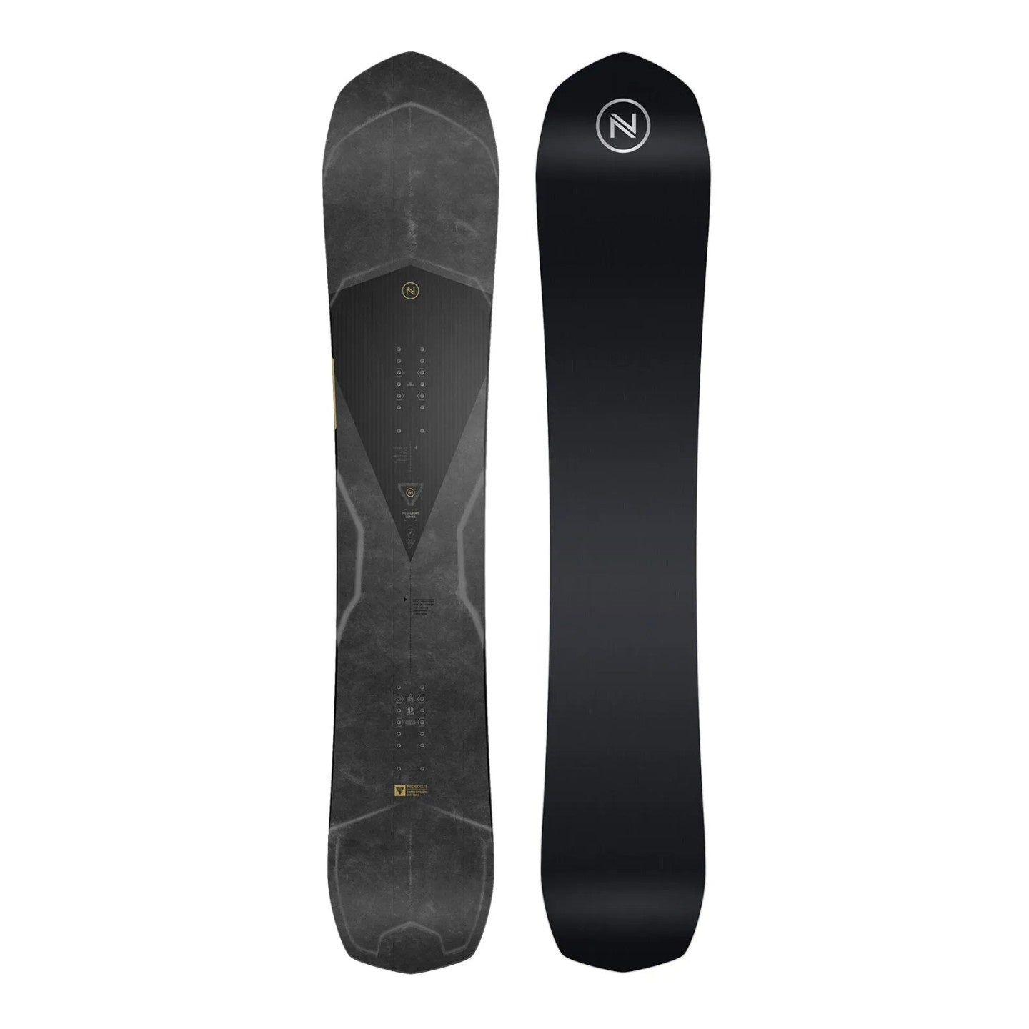 Megalight Tavola Snowboard Uomo Black
