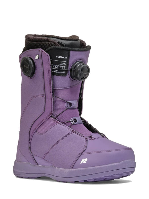 Contour Scarpone Snowboard Donna Purple