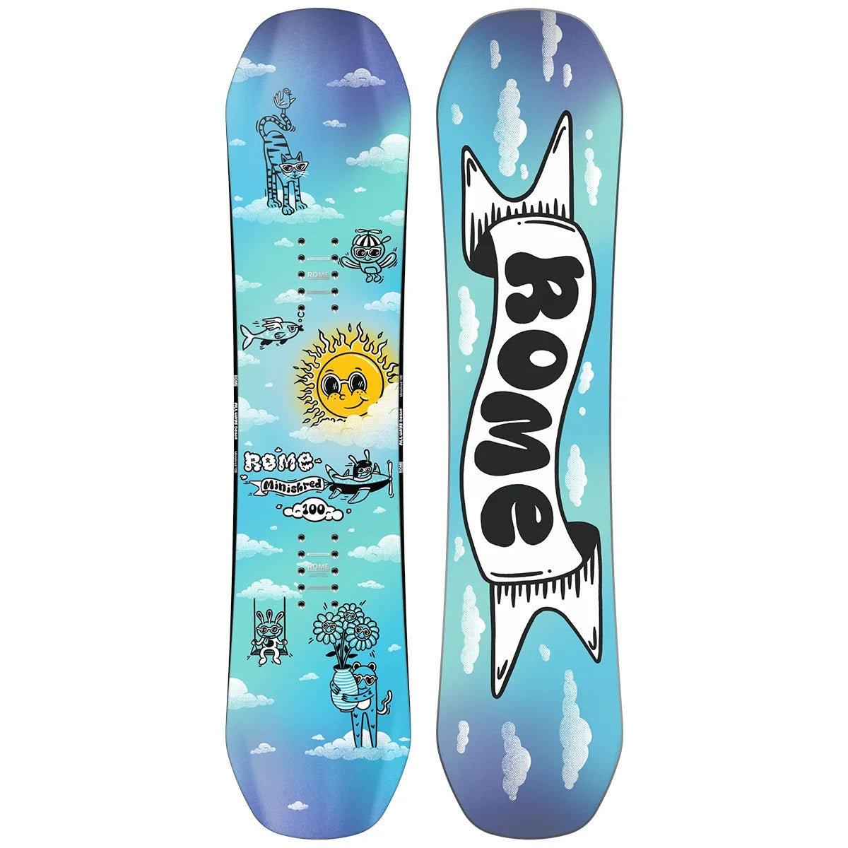 Minishred Tavola Snowboard Bambini New 2027