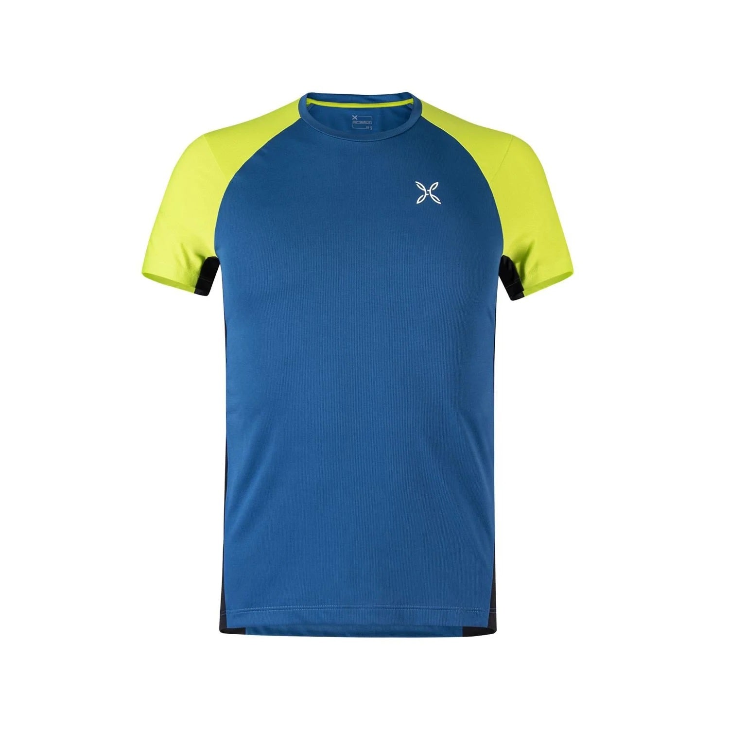 Join T-Shirt Uomo Deep Blue Verde Lime