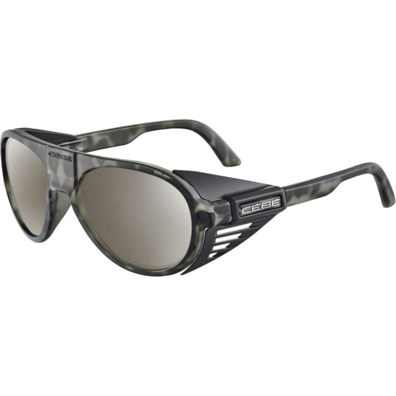 Kult Transluscent Dark Shark Tortoise - Zone Polarized Brown Silver