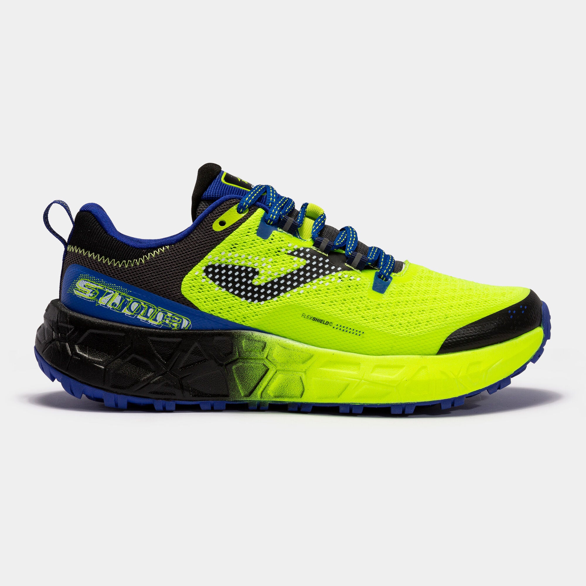 Sima Scarpa Trail Running Green Fluo Black
