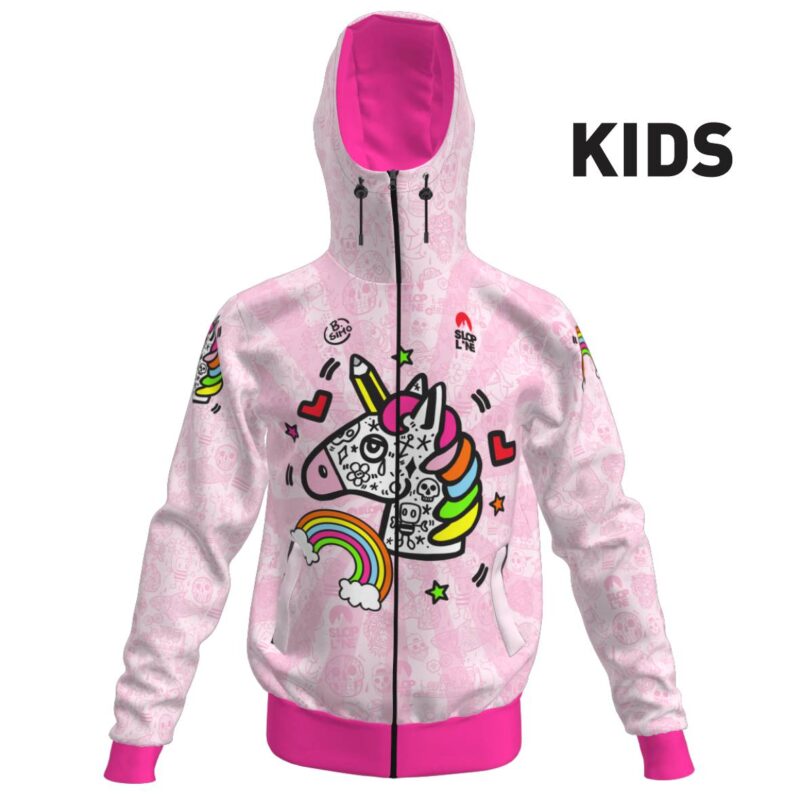 Slopline Kids Felpa Tecnica Bambina Unicorno