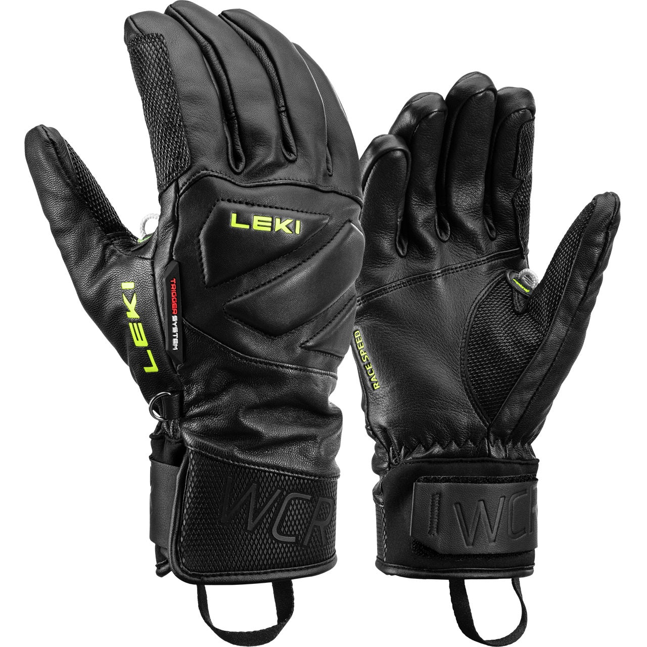 HS WCR Venom Speed 3D Guanto Sci Uomo Black Lime