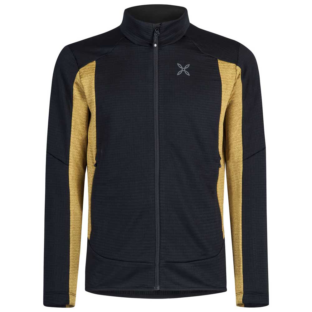 Stretch Color Jkt Secondo Strato Uomo Nero Gold