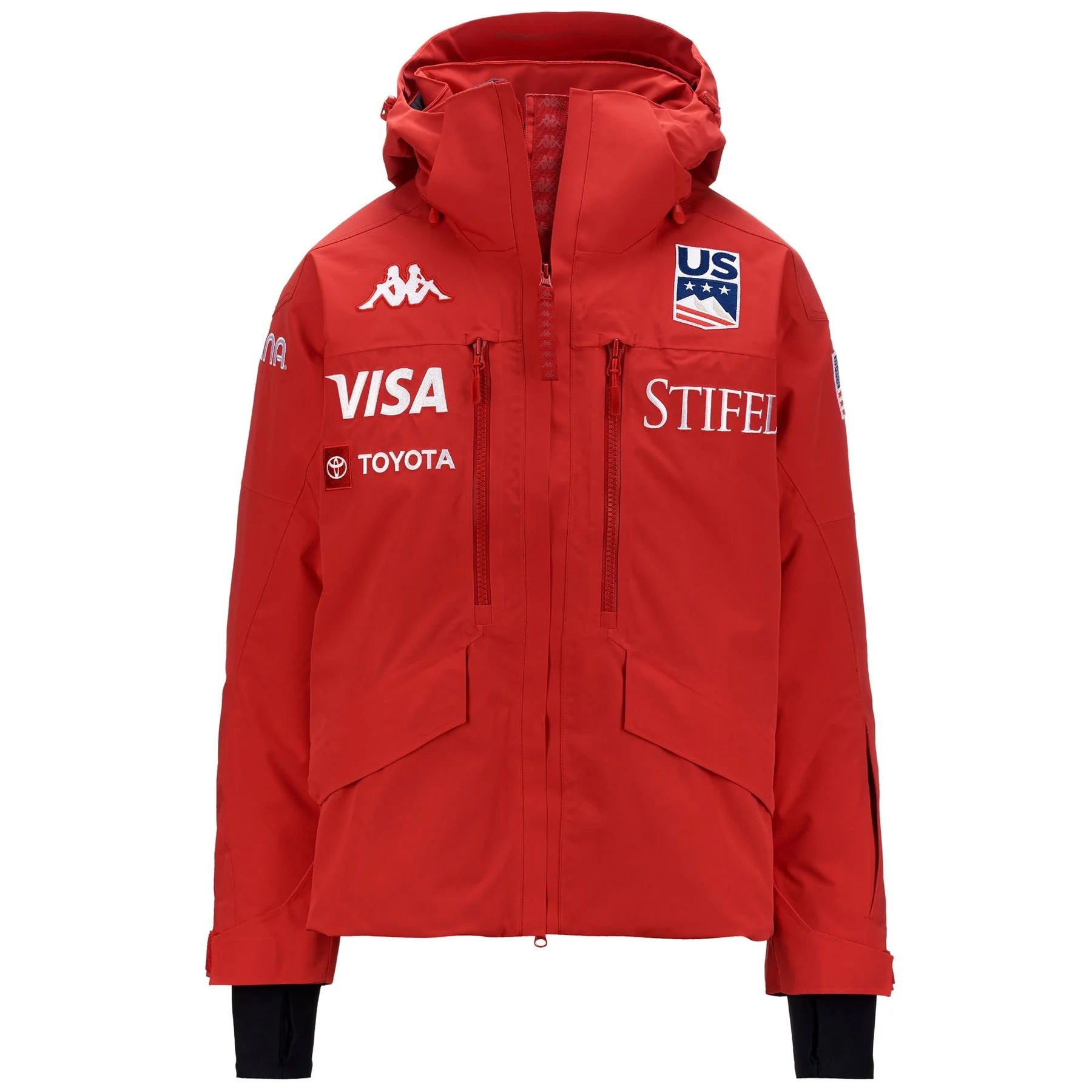 6 Cento 604F US Giacca Sci Donna Red