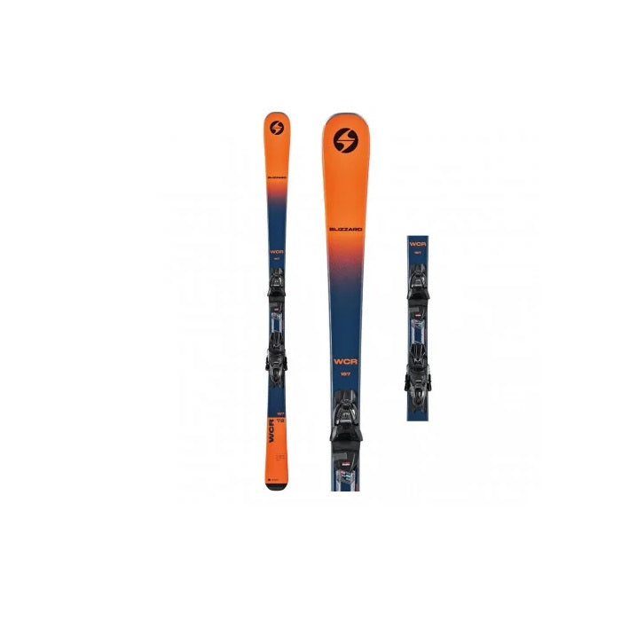 WCR Sci Pista Orange Blue + Attacco TLT 10