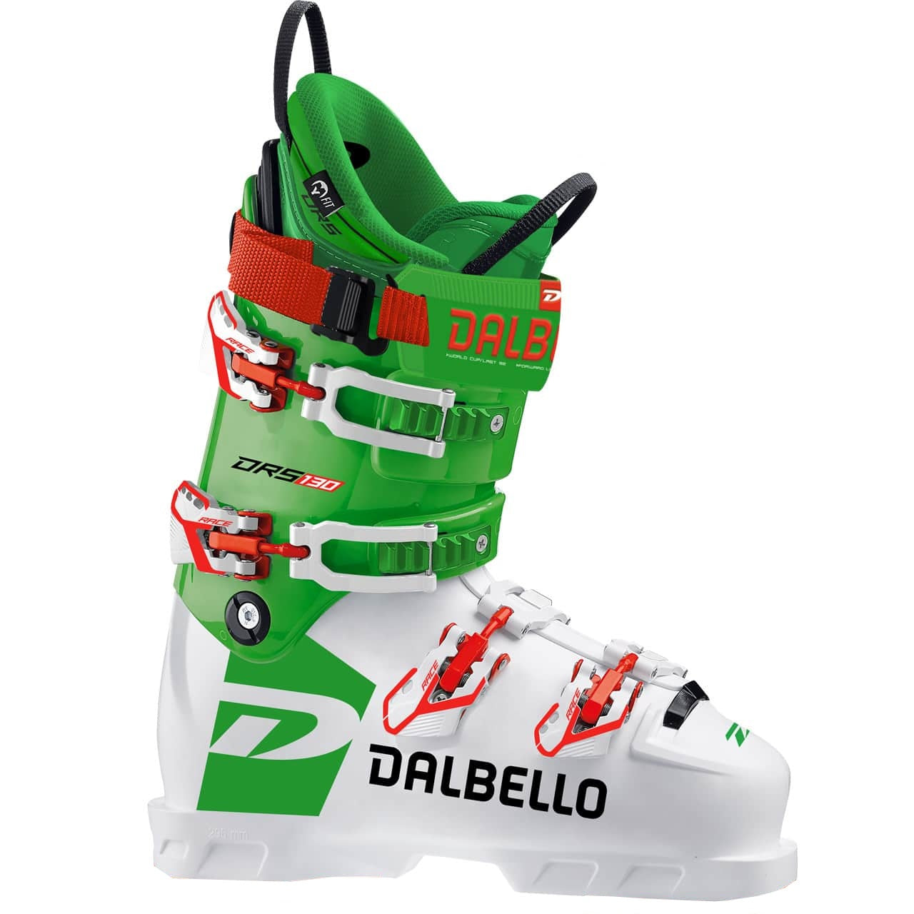 DRS 130 Scarpone Sci Uomo White Race Green New 2024/2025