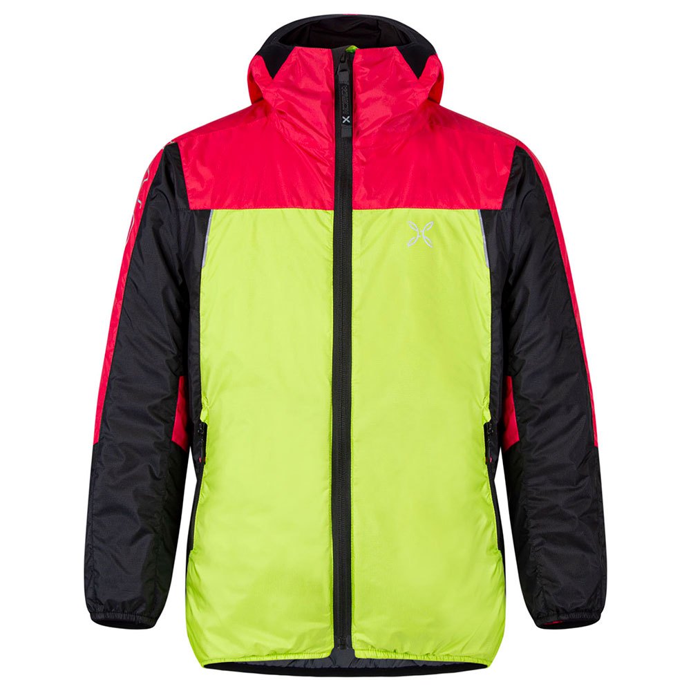 SkiSky 2.0 Jkt Kids Giacca Sci Bambina Verde Lime Rosa Sugar