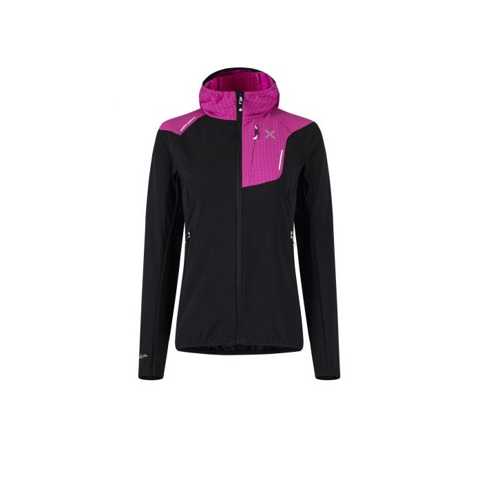 Ski Style 2 Jkt Woman Secondo Strato Donna Nero Intense Violet