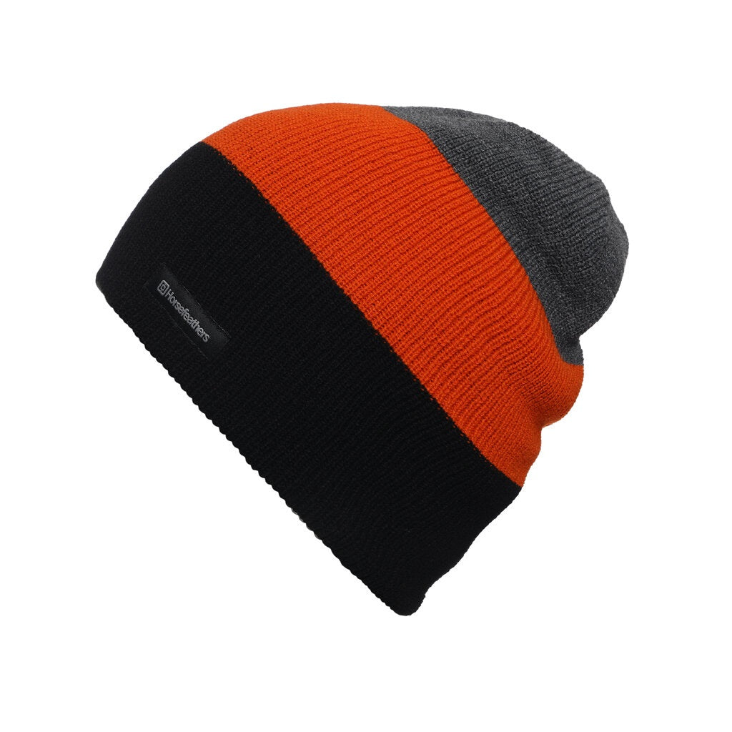 MoonWorks® Berretto da uomo con toppa a maglia con scritta Der mit dem MoonWorks® Berretto da uomo con toppa a maglia con scritta Der mit dem